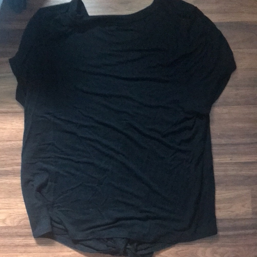 Juniors Front Tie Tee - Picture 6 of 6